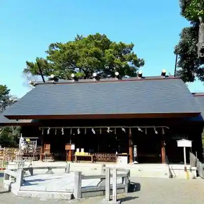 安久美神戸神明社の本殿・本堂