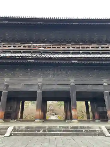 南禅寺の山門・神門