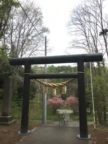 上野幌神社の鳥居