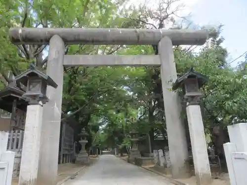 意富比神社の鳥居