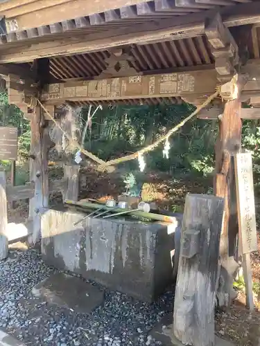那須神社の手水舎