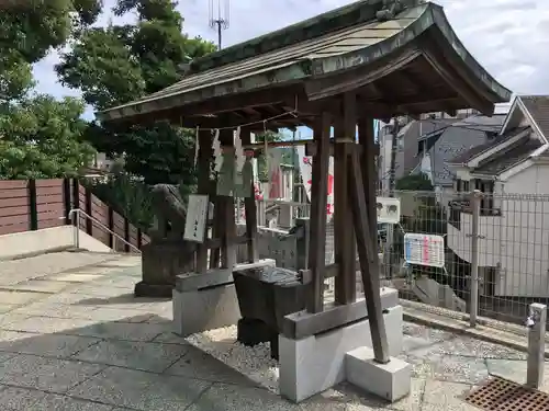 太田杉山神社・横濱水天宮の手水舎