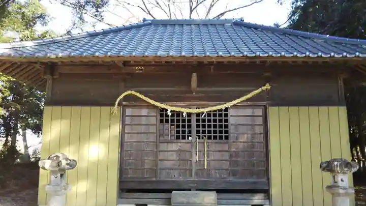 鹿島神社の本殿・本堂
