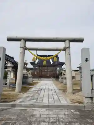 土合神社の鳥居