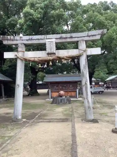 若宮八幡社（力長町）の鳥居