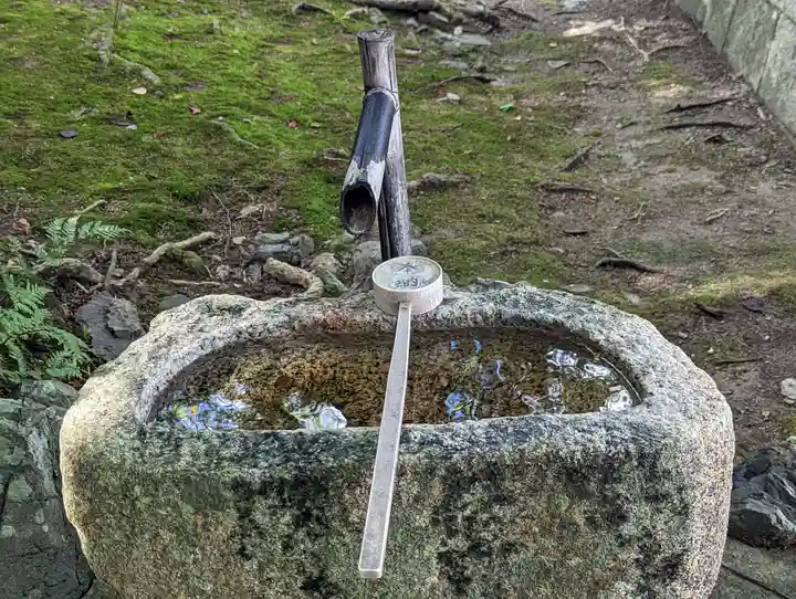 高良神社の手水舎