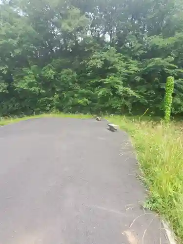 女浅間神社の周辺