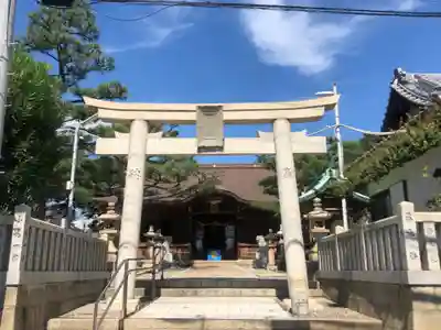 舞子六神社/まいこむの宮の鳥居