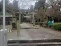 湯谷神社の鳥居