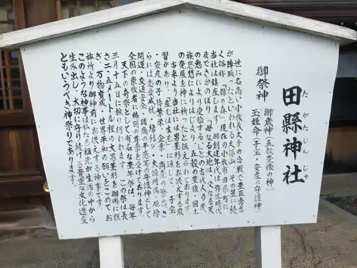 田縣神社(愛知県)