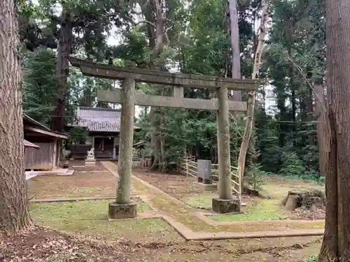 小野六所神社の鳥居