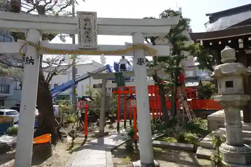 八宮神社の鳥居