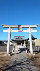 栗木御嶽神社の鳥居