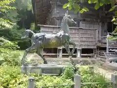 松尾寺の狛犬