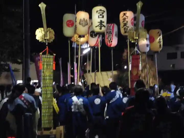 三栖神社のお祭り