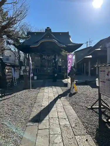 取手八坂神社の本殿・本堂