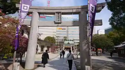 警固神社の鳥居