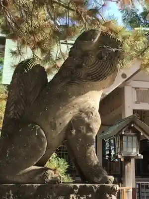 白石神社の狛犬