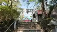 多摩川浅間神社の鳥居