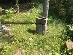 神明神社の手水