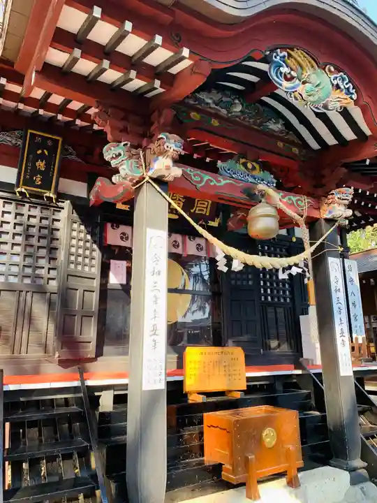 薬師寺八幡宮の本殿・本堂