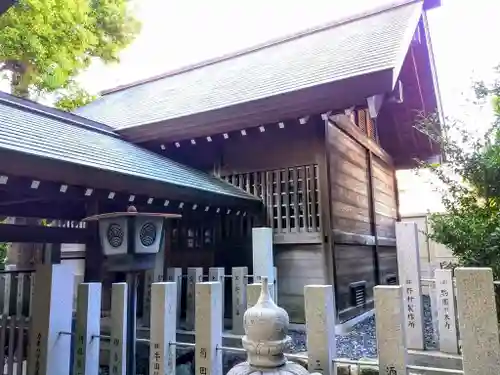 古伝馬神社の本殿