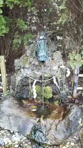茂原八幡神社の手水舎