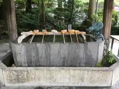 大縣神社の手水舎