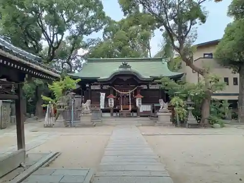 海老江八坂神社の本殿・本堂