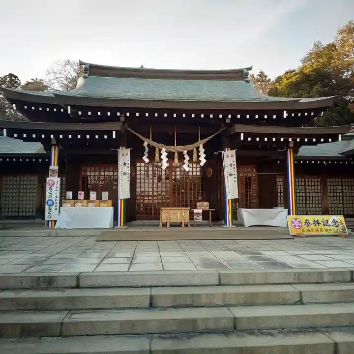 茨城縣護國神社の山門・神門