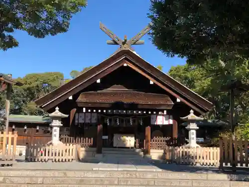 和泉國一之宮　大鳥大社の本殿