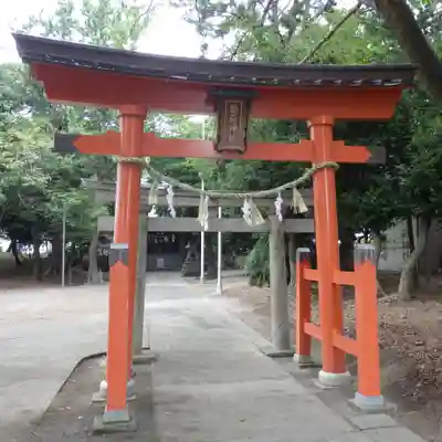 稲荷神社の鳥居
