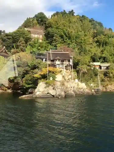 竹生島神社（都久夫須麻神社）の景色