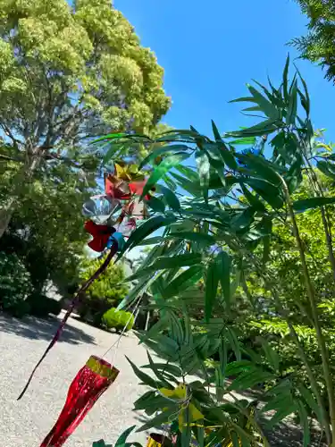 四倉諏訪神社の自然