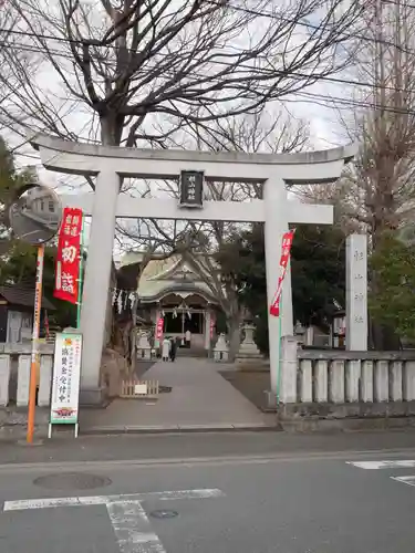 戸部杉山神社の鳥居