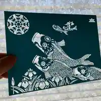 滑川神社 - 仕事と子どもの守り神(福島県)