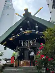 築土神社の本殿