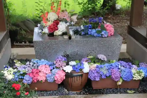 高司神社〜むすびの神の鎮まる社〜の手水舎