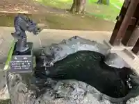 月寒神社の手水舎