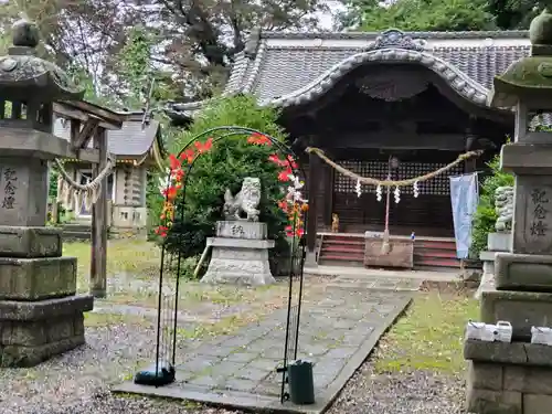 網戸神社の本殿