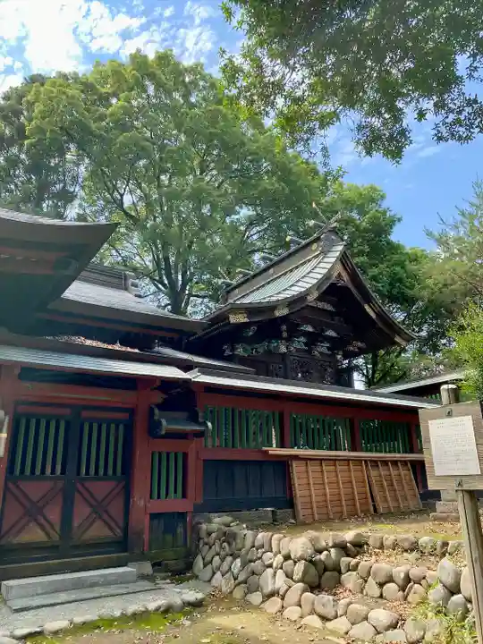 下野國一社八幡宮の本殿・本堂