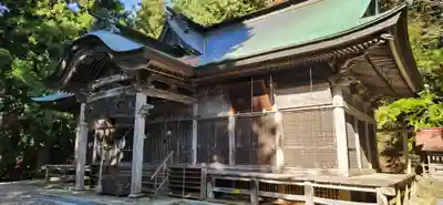 木幡山隠津島神社(二本松市)の本殿・本堂