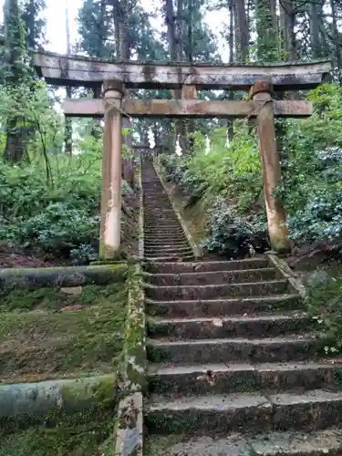 風巻神社の鳥居