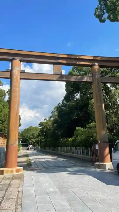 和泉國一之宮 大鳥大社の鳥居