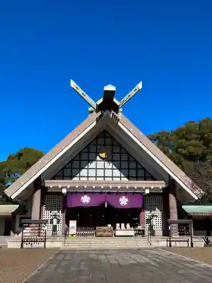 千葉縣護國神社の本殿・本堂
