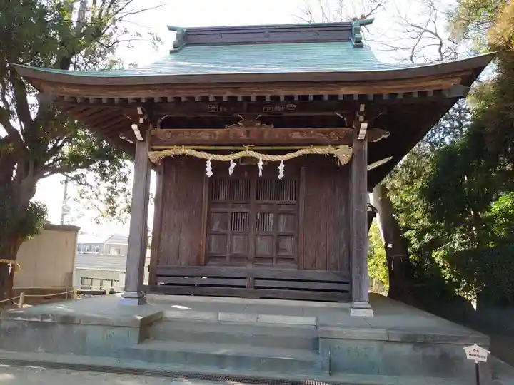 池辺杉山神社の末社・摂社