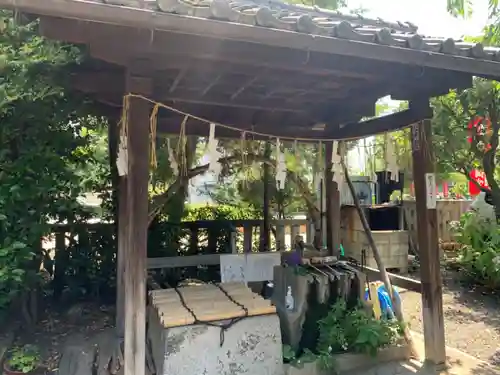 水火天満宮の手水舎