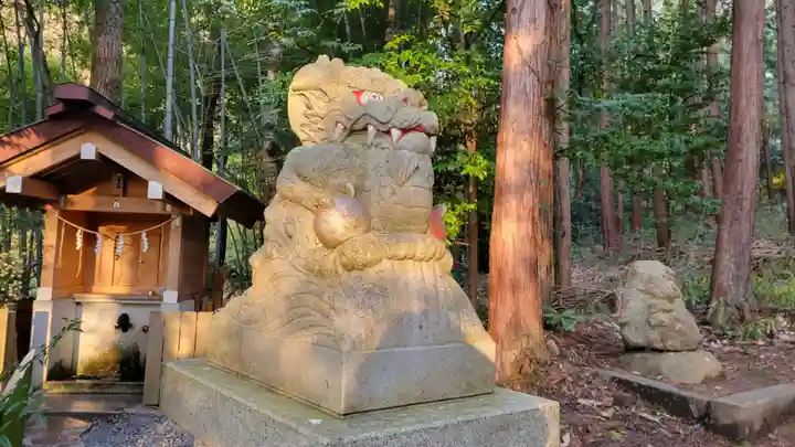 眞名井神社(籠神社奥宮)の狛犬