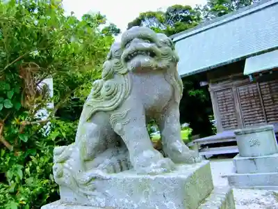 莫越山神社の狛犬