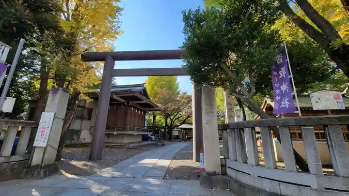 亀戸 香取神社の鳥居